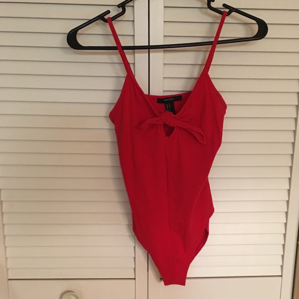 Red Bodysuit